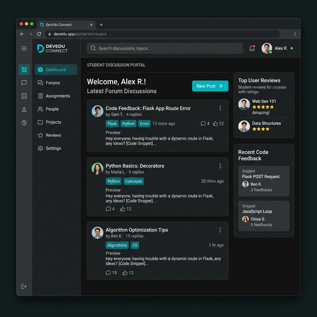 Discuss50 Web Platform
